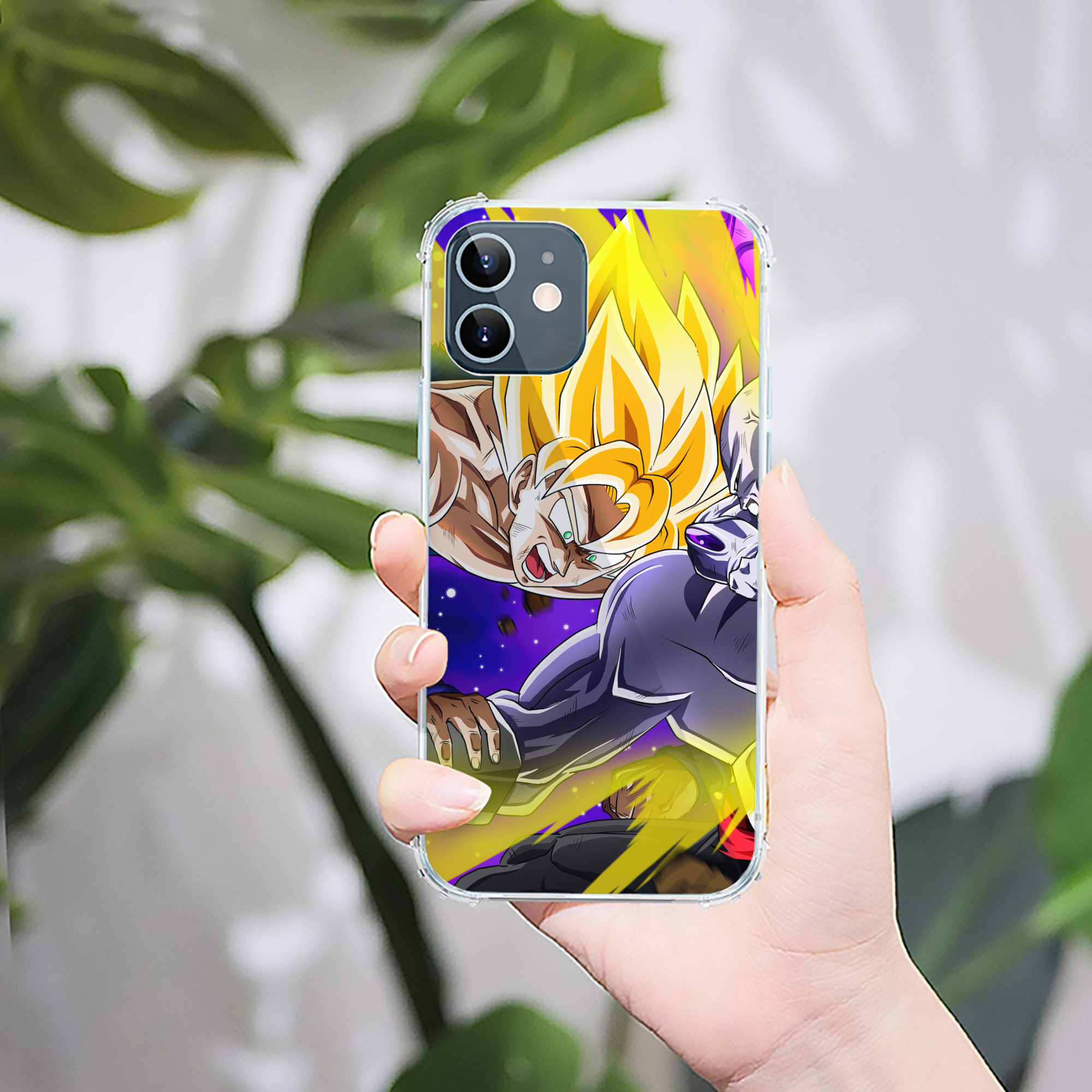 （画像用） ドラゴンボール DRAGON BALL 【iPhone 12シリーズ対応】透明スマホケース（クリアソフトケース）